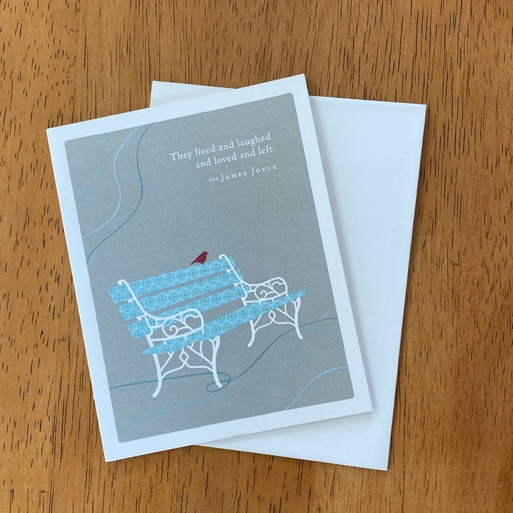 Compendium Positively Green Support & Sympathy Card and Envelope